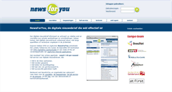 Desktop Screenshot of newsforyou.nl