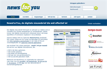 Tablet Screenshot of newsforyou.nl